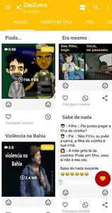 Zap Zuera - Imagens e Vídeos E screenshot 2