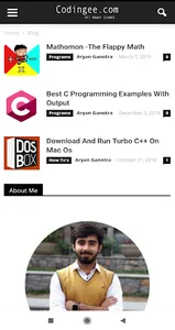 {?} Codingee - All About Code screenshot 1