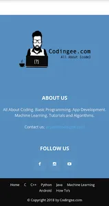 {?} Codingee - All About Code screenshot 2