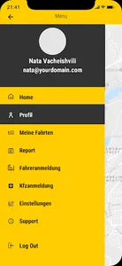 taxi2b-Fahrerapp screenshot 1