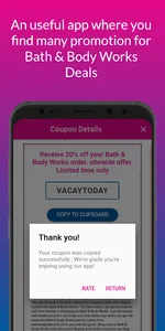 bath and body works coupon app screenshot 2