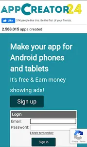 AppCreator24 screenshot 1