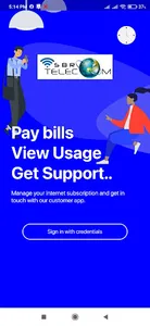SBR TELECOM Customer App screenshot 0