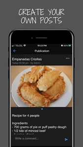 Argentine Food Recipes screenshot 0
