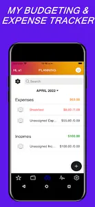 My Budgeting & Expense tracker screenshot 3