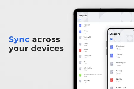 Deqard - Password cards screenshot 8