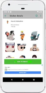Stickers Game and Anime screenshot 0