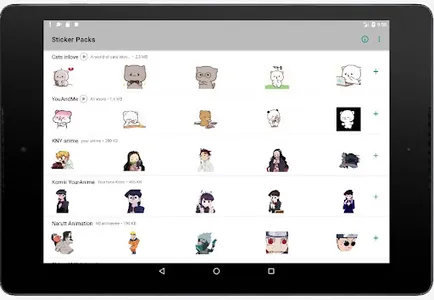 Stickers Game and Anime screenshot 9