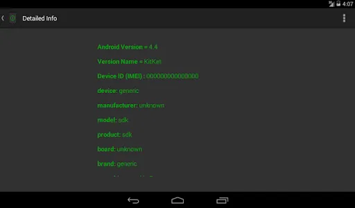 Check Device Info specs detail screenshot 5