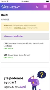 Mi SINESAT screenshot 1