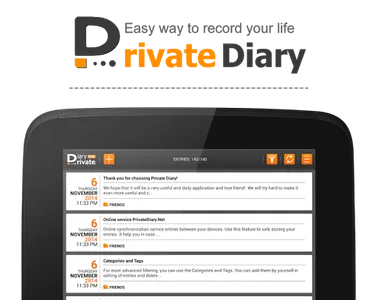 Private DIARY Free - Personal  screenshot 10