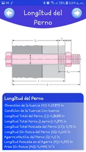 Diseño de Tornillos UNC screenshot 3