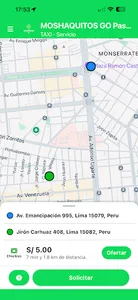 MOSHAQUITOS GO Pasajero screenshot 0