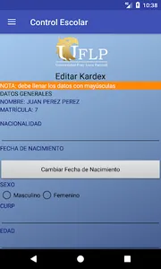 UFLP Alumno screenshot 3