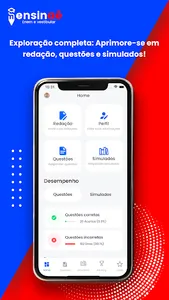Ensinaê - Enem e vestibulares screenshot 0