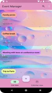 Event Manager screenshot 0