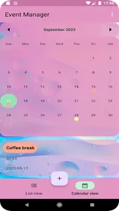 Event Manager screenshot 4