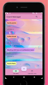 Event Manager screenshot 5