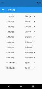Hausaufgaben Organizer screenshot 6
