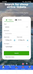 Flighteri.com screenshot 1