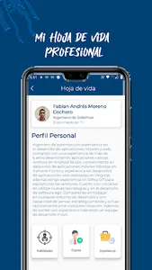 Fabián Moreno App screenshot 2