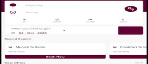 Bus BookingUI screenshot 3
