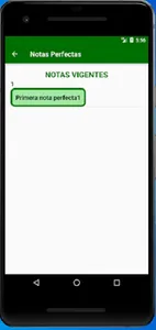 Notas Perfectas screenshot 2