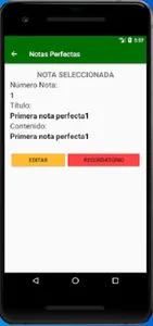Notas Perfectas screenshot 3