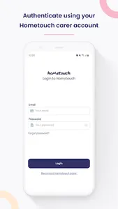 Hometouch Carer screenshot 0