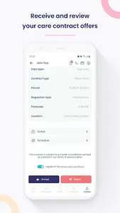 Hometouch Carer screenshot 2