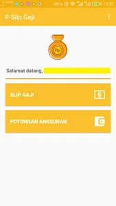 E-Slip Gaji Universitas Wijaya screenshot 1
