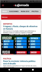 La Jornada screenshot 2