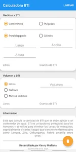 Calculadora BTI screenshot 0