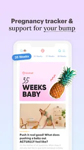 Pregnancy and Baby : Kiindred screenshot 2