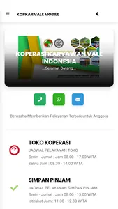 Aplikasi Kopkar Vale Mobile screenshot 0