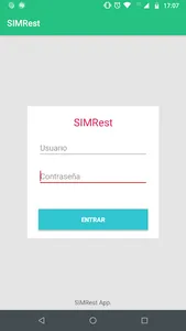 SIMRest Camarero screenshot 1