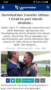 Lacivert Haber screenshot 2