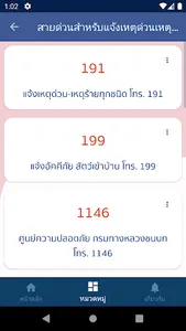 ข่าวสาร เบอร์โทรฉุกเฉินไทย screenshot 3