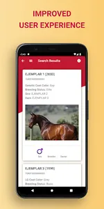 PRE StudBook app screenshot 2