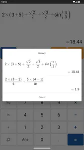 Scientific Calculator screenshot 2