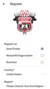 Lionfish Patrol App screenshot 1