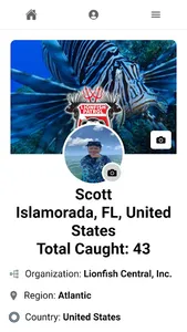 Lionfish Patrol App screenshot 4