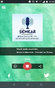 Rádio Semear 88,1 FM screenshot 0