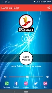 Web Rádio Boas Novas screenshot 0