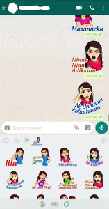WAStickerApps : Malayalam Stic screenshot 4