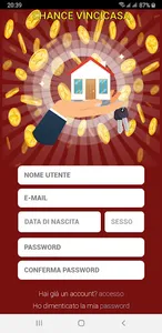 CHANCE VINCICASA APP screenshot 1