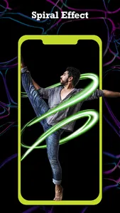Neon Photo Editor - Spiral screenshot 0