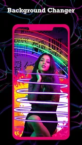 Neon Photo Editor - Spiral screenshot 2