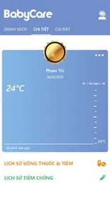 BabyCare nhiệt kế thông minh screenshot 3