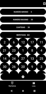 Numeros aleatorios screenshot 2